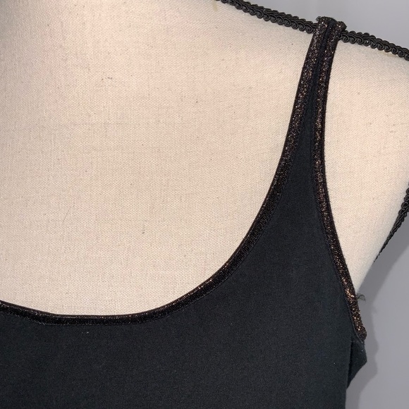 Women’s NY&Co Black Tank Top Size XL - Picture 2 of 3